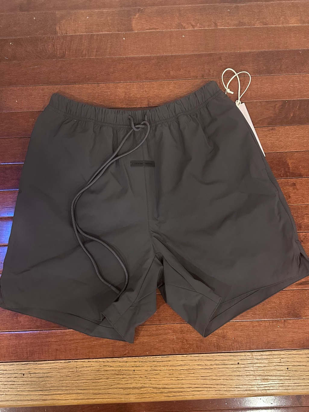Essentials Men's Grey Athletic Swim/Active Shorts